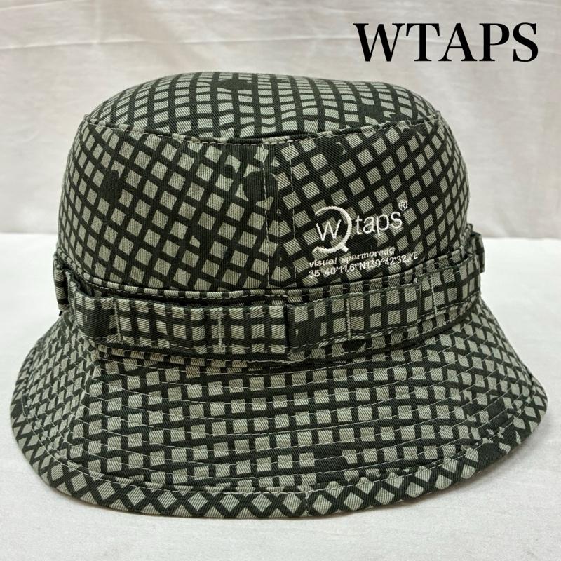 ダブルタップス WTAPS 帽子 ハット 21AW JUNGLE 03 HAT / COTTON.TWILL.CAMO コットンツイル カモフラ ジャングルハット 212HCDT-HT17 - カモフラージュ柄・迷彩 X ロゴ、文字 メンズ USED 古着 中古 50154255