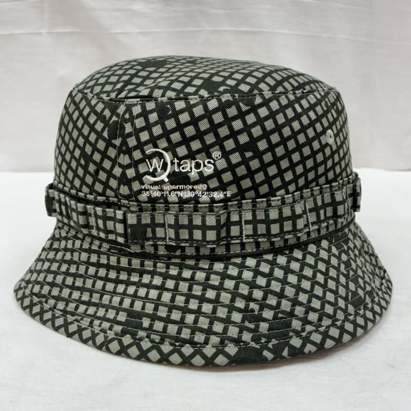 ダブルタップス WTAPS 帽子 ハット 21AW JUNGLE 03 HAT / COTTON.TWILL.CAMO コットンツイル カモフラ ジャングルハット 212HCDT-HT17 - カモフラージュ柄・迷彩 X ロゴ、文字 メンズ USED 古着 中古 50154255