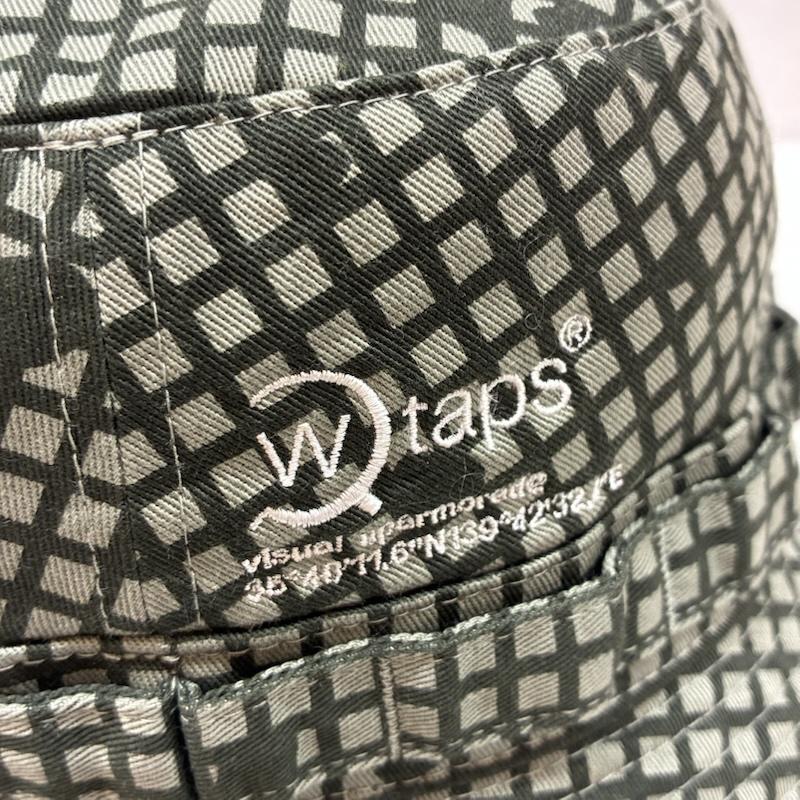 ダブルタップス WTAPS 帽子 ハット 21AW JUNGLE 03 HAT / COTTON.TWILL.CAMO コットンツイル カモフラ ジャングルハット 212HCDT-HT17 - カモフラージュ柄・迷彩 X ロゴ、文字 メンズ USED 古着 中古 50154255