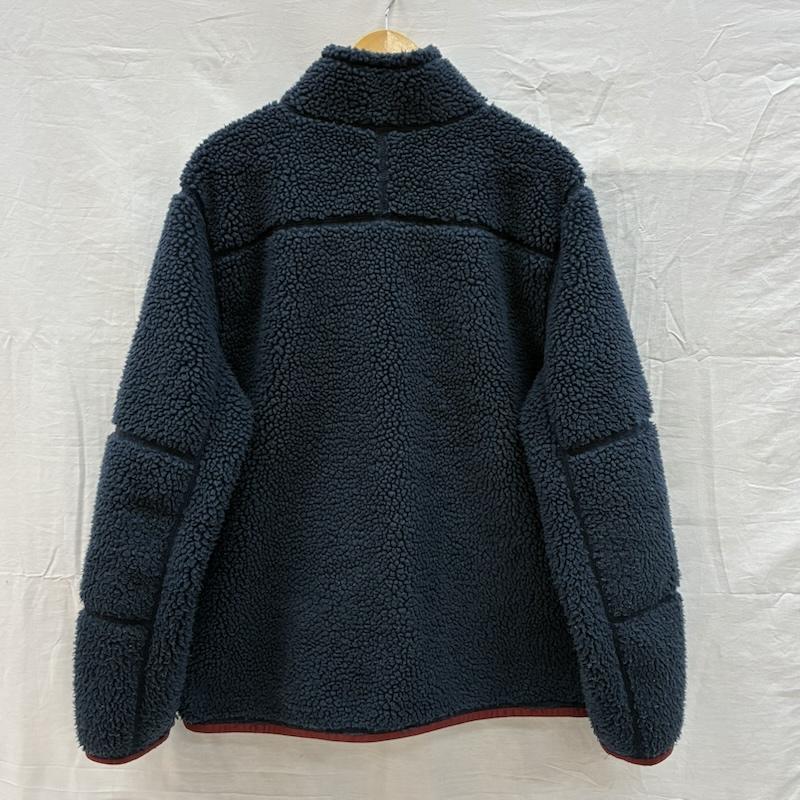 エルエルビーン L.L.Bean ジャケット、上着 ジャンパー、ブルゾン Mountain Pile Fleece Jacket マウンテン パイル フリース ジャケット 500365 L ワンポイント X ロゴ、文字 紺 / ネイビー / navy メンズ USED 古着 中古 50154273