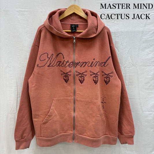 マスターマインド mastermind JAPAN パーカー 長袖 Cactus Jack カクタスジャック Skull Zip Up Hoodie スカル ジップアップ フーディー スウェット パーカー L ロゴ、文字 メンズ USED 古着 中古 50154277