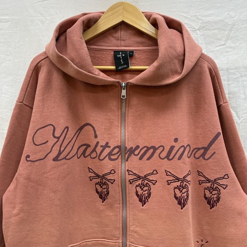 マスターマインド mastermind JAPAN パーカー 長袖 Cactus Jack カクタスジャック Skull Zip Up Hoodie スカル ジップアップ フーディー スウェット パーカー L ロゴ、文字 メンズ USED 古着 中古 50154277