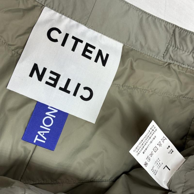 タイオン TAION パンツ ワークパンツ、ペインターパンツ CITEN シテン 24AW ダウン カーゴ パンツ L メンズ USED 古着 中古 50154288