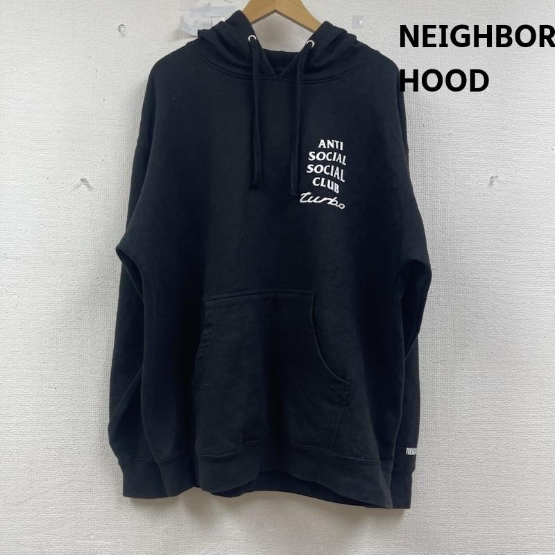 ネイバーフッド NEIGHBORHOOD パーカー 長袖 18SS Anti Social Social Club ロゴ プル オーバー パーカー 181geasn-csm01s L 黒 / ブラック / black メンズ USED 古着 中古 50154322