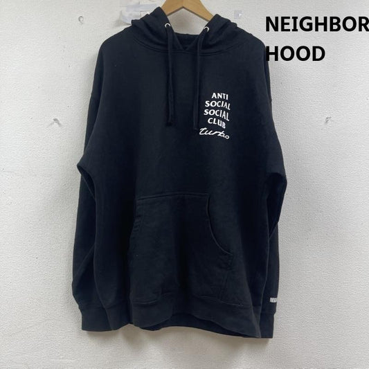 ネイバーフッド NEIGHBORHOOD パーカー 長袖 18SS Anti Social Social Club ロゴ プル オーバー パーカー 181geasn-csm01s L 黒 / ブラック / black メンズ USED 古着 中古 50154322