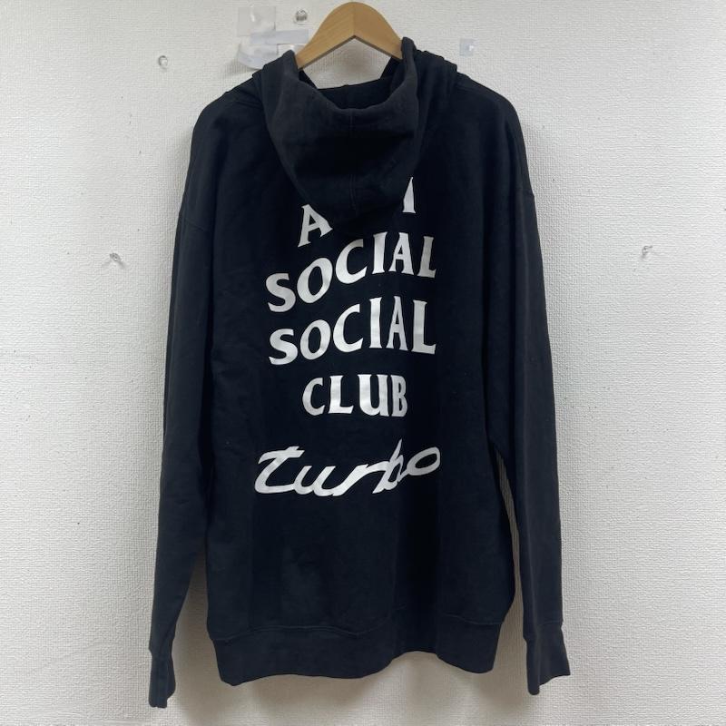 ネイバーフッド NEIGHBORHOOD パーカー 長袖 18SS Anti Social Social Club ロゴ プル オーバー パーカー 181geasn-csm01s L 黒 / ブラック / black メンズ USED 古着 中古 50154322