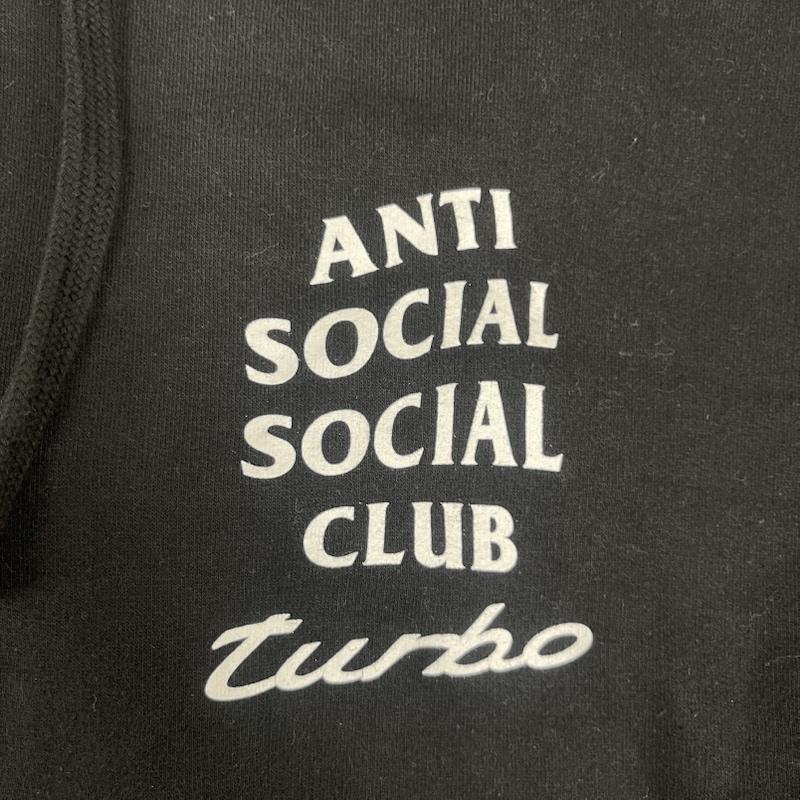 ネイバーフッド NEIGHBORHOOD パーカー 長袖 18SS Anti Social Social Club ロゴ プル オーバー パーカー 181geasn-csm01s L 黒 / ブラック / black メンズ USED 古着 中古 50154322