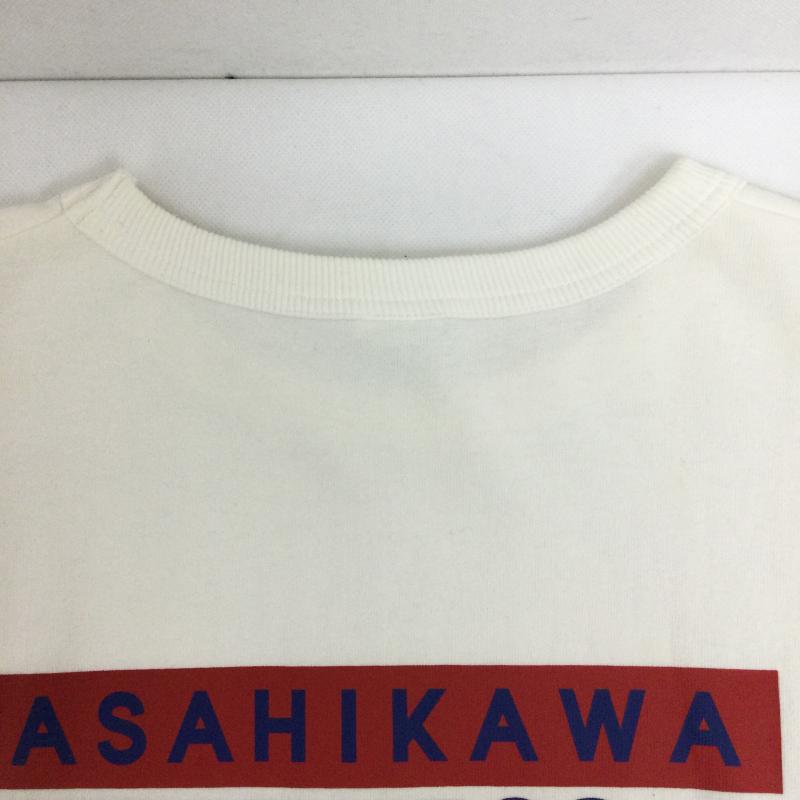 ケボズ KEBOZ Tシャツ 長袖 KEBOZ ロンT　ASAHIKAWA　アサヒカワプリント L プリント 白 / ホワイト / white メンズ USED 古着 中古 50154332