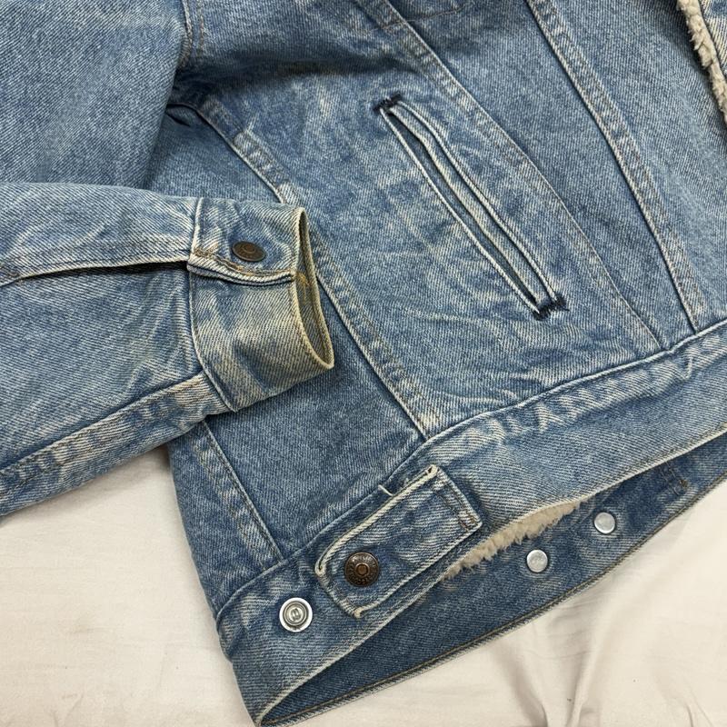 リーバイス Levi s ジャケット、上着 ジャンパー、ブルゾン 70年代 ビンテージ USA製 70608-0213 527刻印 ボア デニム ジャケット オレンジタブ 70s VINTAGE 36 メンズ USED 古着 中古 50154339