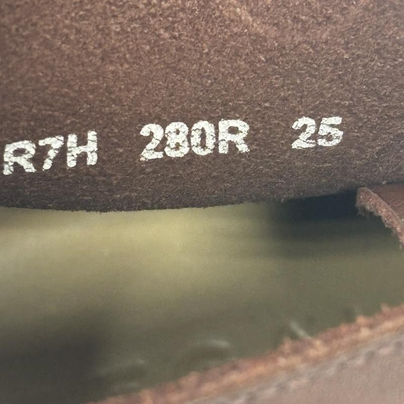 リーガル REGAL ブーツ 一般 280R スムースレザー チャッカブーツ クレープソール 25.0cm メンズ USED 古着 中古 50154349