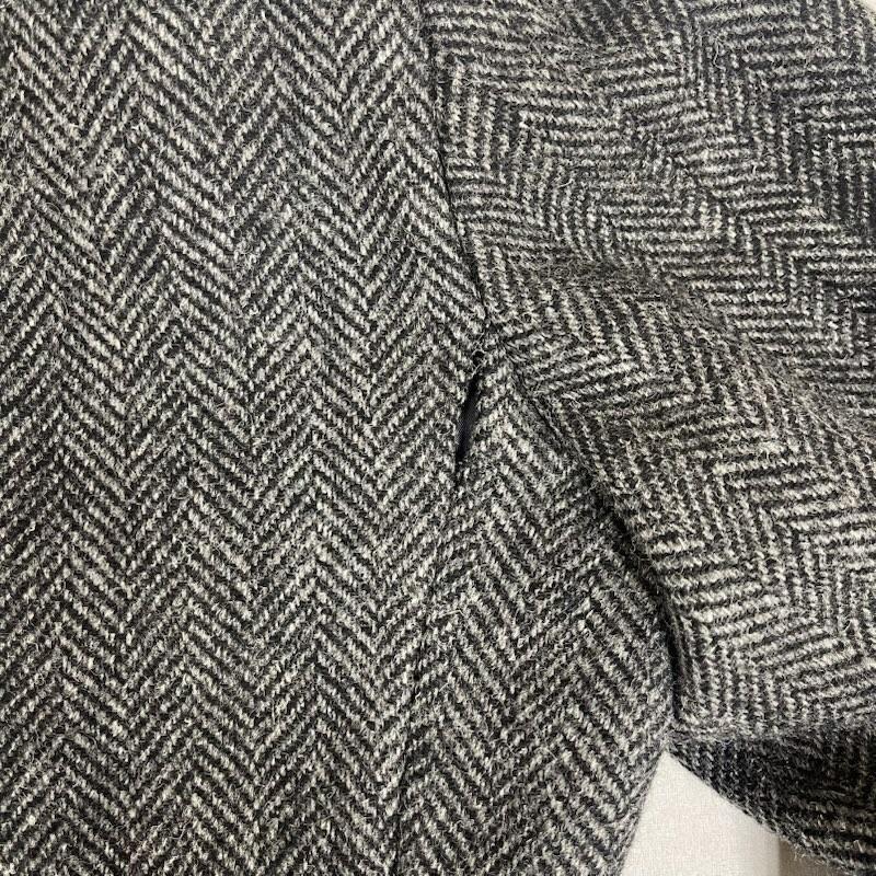 チャップスラルフローレン CHAPSRALPHLAUREN ジャケット、上着 ジャケット、ブレザー 80s ツイード ヘリンボーン テーラード ジャケット 灰 / グレー / gray メンズ USED 古着 中古 50154354