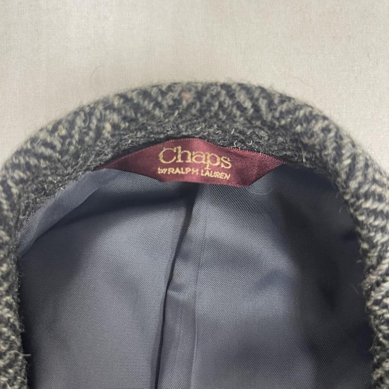 チャップスラルフローレン CHAPSRALPHLAUREN ジャケット、上着 ジャケット、ブレザー 80s ツイード ヘリンボーン テーラード ジャケット 灰 / グレー / gray メンズ USED 古着 中古 50154354