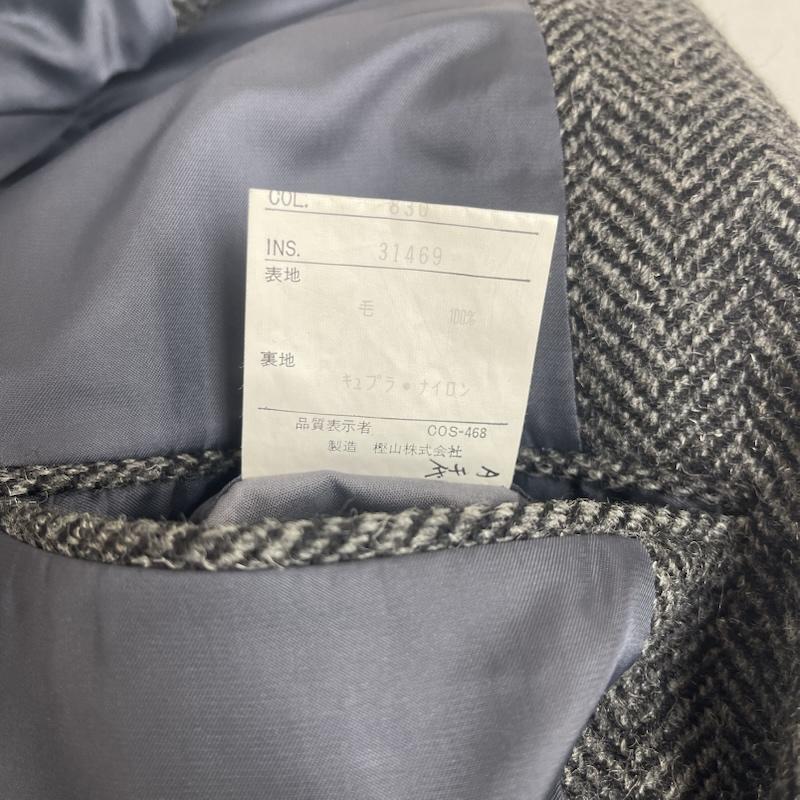 チャップスラルフローレン CHAPSRALPHLAUREN ジャケット、上着 ジャケット、ブレザー 80s ツイード ヘリンボーン テーラード ジャケット 灰 / グレー / gray メンズ USED 古着 中古 50154354