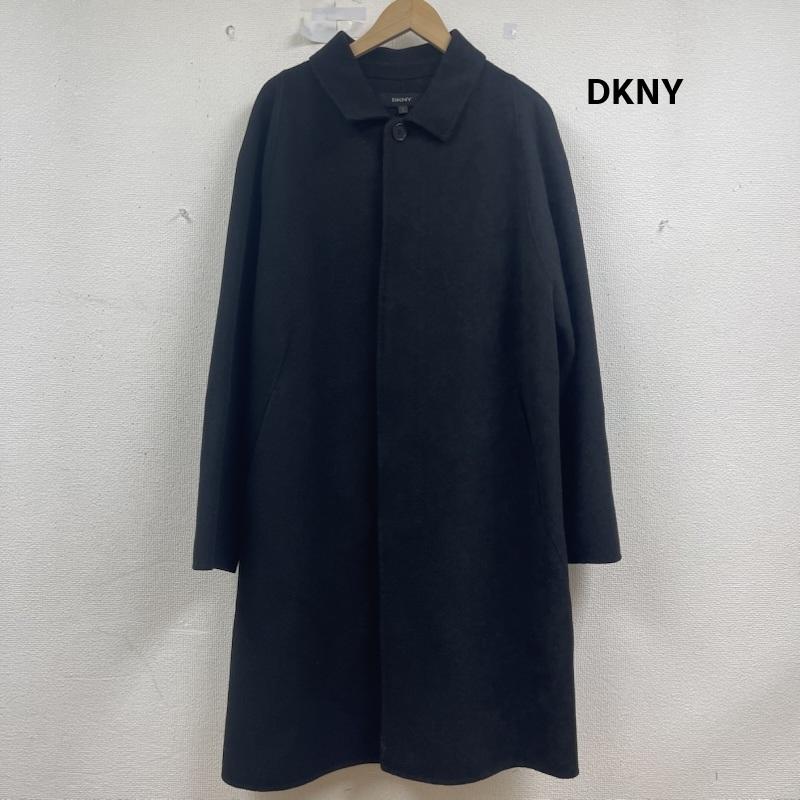 ディーケーエヌワイ DKNY コート コート一般 ステン カラー コート ジャケット バルマカーン L 黒 / ブラック / black メンズ USED 古着 中古 50154355