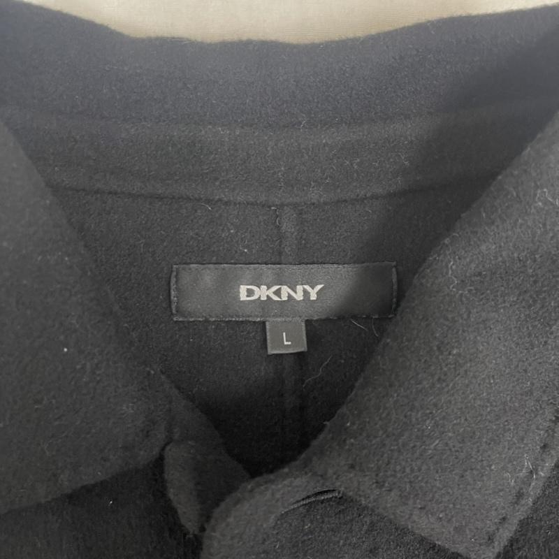 ディーケーエヌワイ DKNY コート コート一般 ステン カラー コート ジャケット バルマカーン L 黒 / ブラック / black メンズ USED 古着 中古 50154355