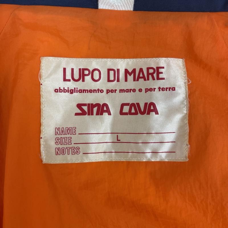 古着 USED ジャケット、上着 ジャンパー、ブルゾン SINA COVA LUPO DI MARE フル ジップ フード付き ジャケット ジャンパー L 橙 / オレンジ / orange メンズ USED 古着 中古 50154358