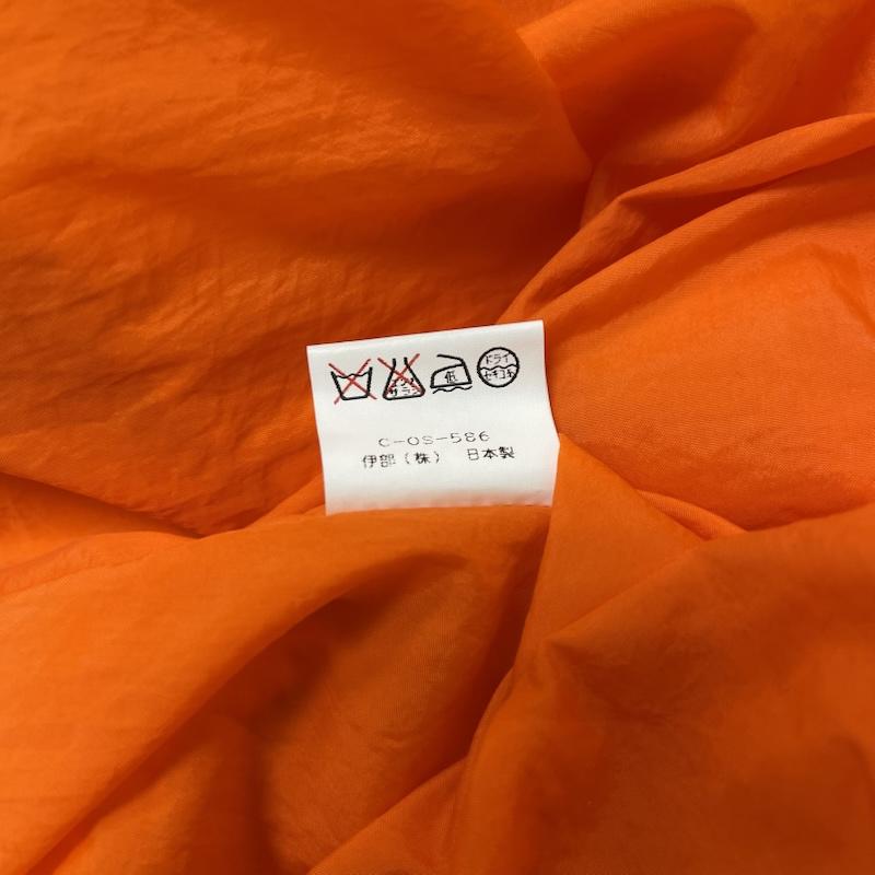 古着 USED ジャケット、上着 ジャンパー、ブルゾン SINA COVA LUPO DI MARE フル ジップ フード付き ジャケット ジャンパー L 橙 / オレンジ / orange メンズ USED 古着 中古 50154358