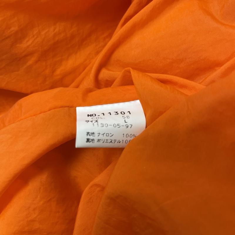 古着 USED ジャケット、上着 ジャンパー、ブルゾン SINA COVA LUPO DI MARE フル ジップ フード付き ジャケット ジャンパー L 橙 / オレンジ / orange メンズ USED 古着 中古 50154358