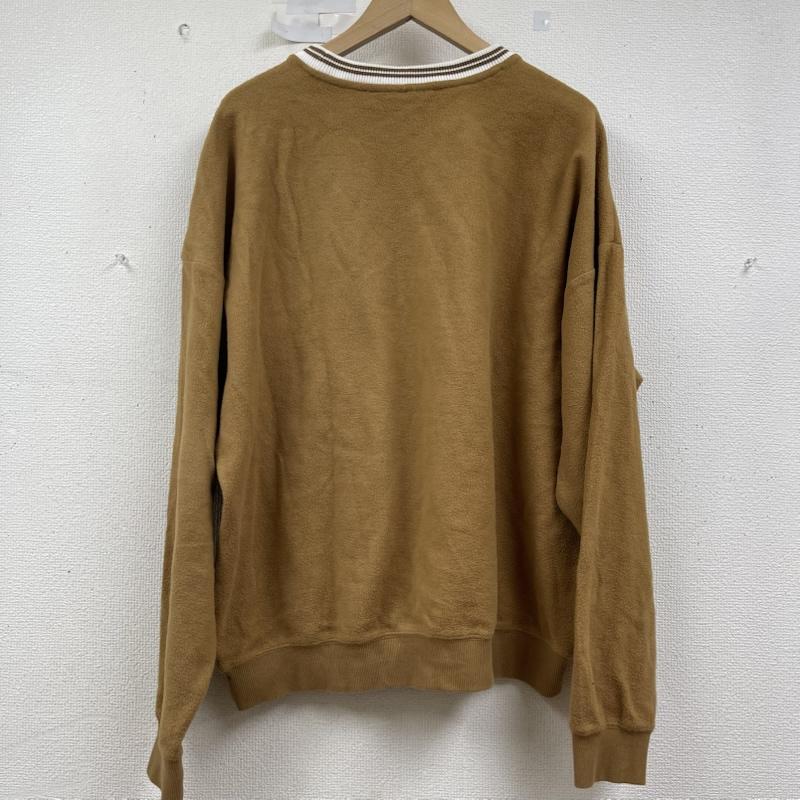 ファッキンオーサム FUCKING AWESOME トレーナー 長袖 Pilled Cursive Crewneck コットン 刺繍 トレーナー スウェット M 茶 / ブラウン / brown メンズ USED 古着 中古 50154363