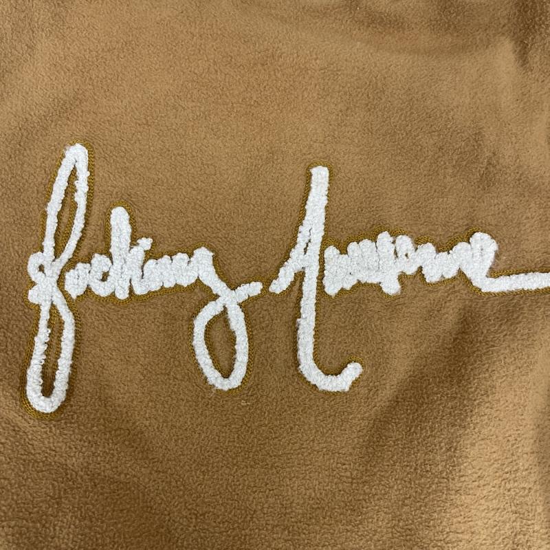 ファッキンオーサム FUCKING AWESOME トレーナー 長袖 Pilled Cursive Crewneck コットン 刺繍 トレーナー スウェット M 茶 / ブラウン / brown メンズ USED 古着 中古 50154363