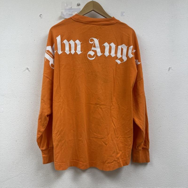 パーム・エンジェルス Palm Angels Tシャツ 長袖 クラシック ロゴ オーバー ロング スリーブ Ｔシャツ M 橙 / オレンジ / orange メンズ USED 古着 中古 50154365