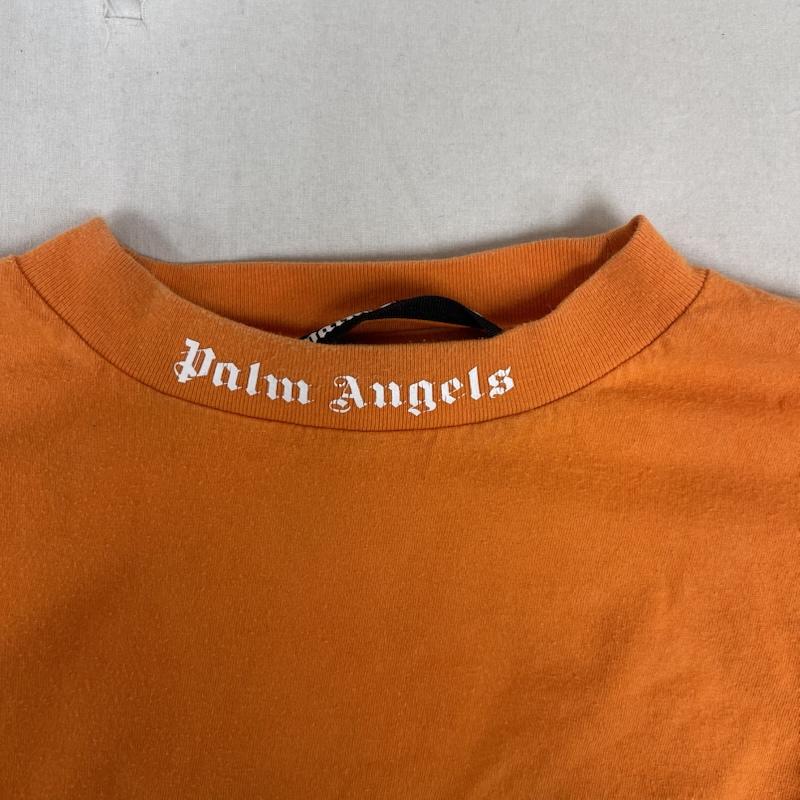 パーム・エンジェルス Palm Angels Tシャツ 長袖 クラシック ロゴ オーバー ロング スリーブ Ｔシャツ M 橙 / オレンジ / orange メンズ USED 古着 中古 50154365