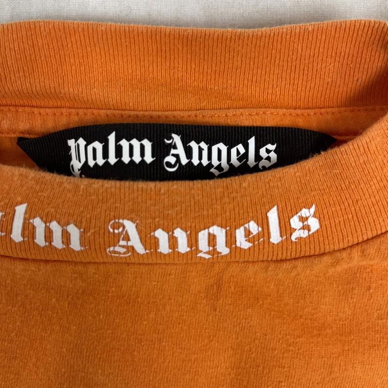 パーム・エンジェルス Palm Angels Tシャツ 長袖 クラシック ロゴ オーバー ロング スリーブ Ｔシャツ M 橙 / オレンジ / orange メンズ USED 古着 中古 50154365