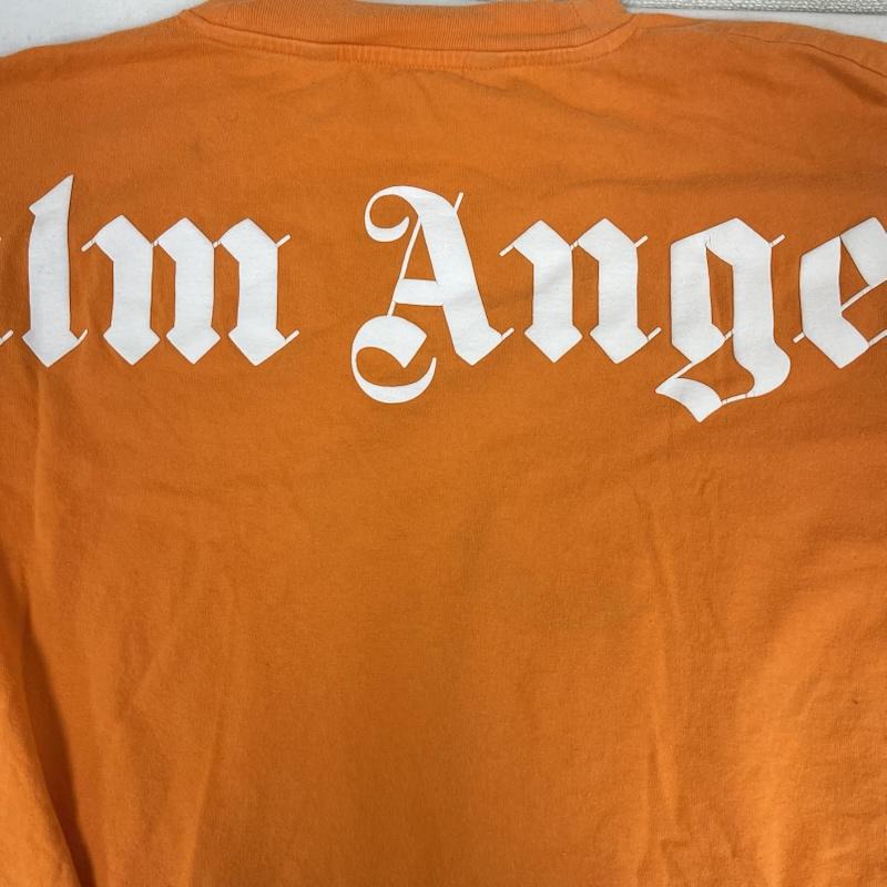 パーム・エンジェルス Palm Angels Tシャツ 長袖 クラシック ロゴ オーバー ロング スリーブ Ｔシャツ M 橙 / オレンジ / orange メンズ USED 古着 中古 50154365