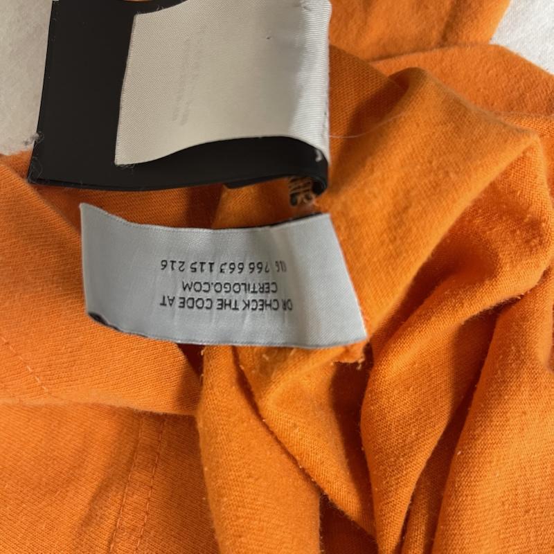 パーム・エンジェルス Palm Angels Tシャツ 長袖 クラシック ロゴ オーバー ロング スリーブ Ｔシャツ M 橙 / オレンジ / orange メンズ USED 古着 中古 50154365