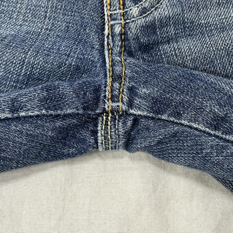 ディーゼル DIESEL パンツ デニム、ジーンズ デニムフレアパンツ ペイントデザイン ローライズ Y2K ライトブルー 平成 -  水色 / ライトブルー / レディース USED 古着 中古 50154373
