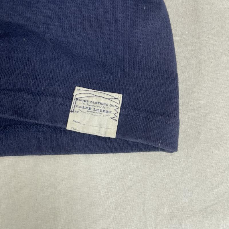 ラルフローレン ラグビー RALPH LAUREN RUGBY トレーナー 長袖 FRC ロゴ 刺繍 ショール スウェット トレーナー S 紺 / ネイビー / navy メンズ USED 古着 中古 50154383