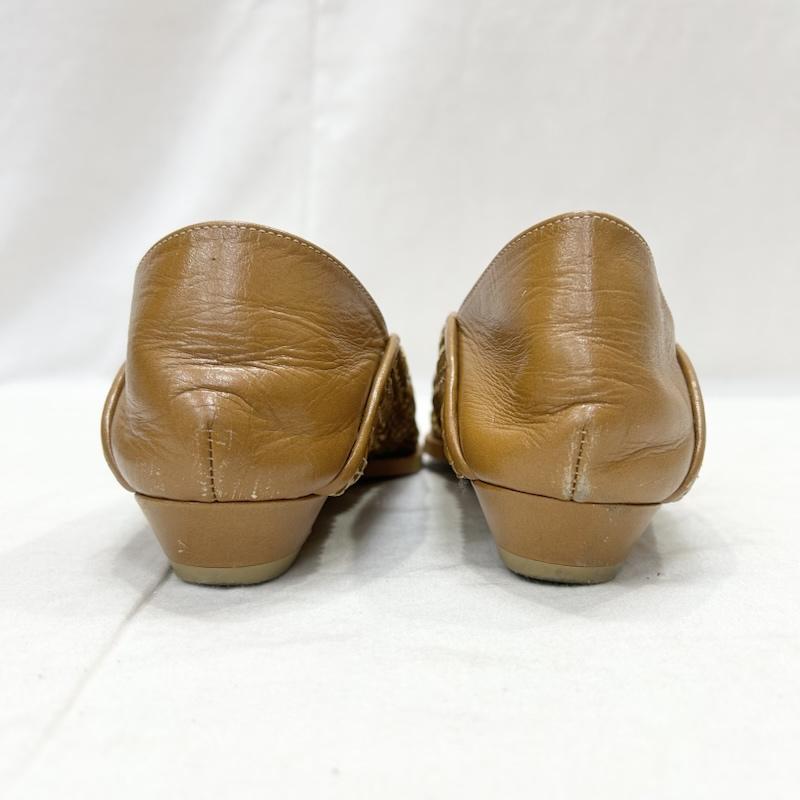 クラネ CLANE サンダル サンダル 2way メッシュフラットシューズ brown 36 23.0cm 無地 茶 / ブラウン / brown レディース USED 古着 中古 50154389