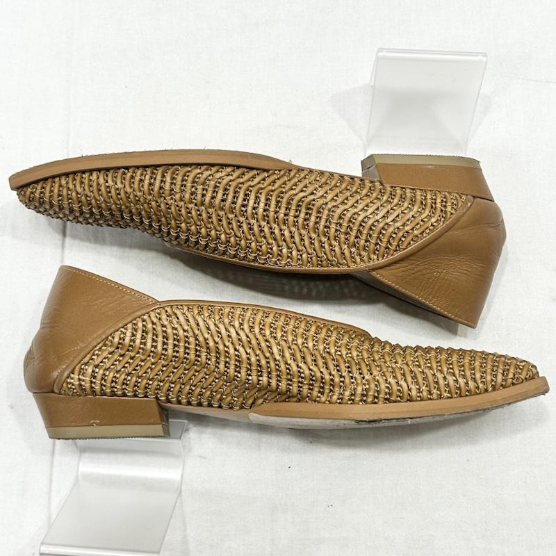 クラネ CLANE サンダル サンダル 2way メッシュフラットシューズ brown 36 23.0cm 無地 茶 / ブラウン / brown レディース USED 古着 中古 50154389