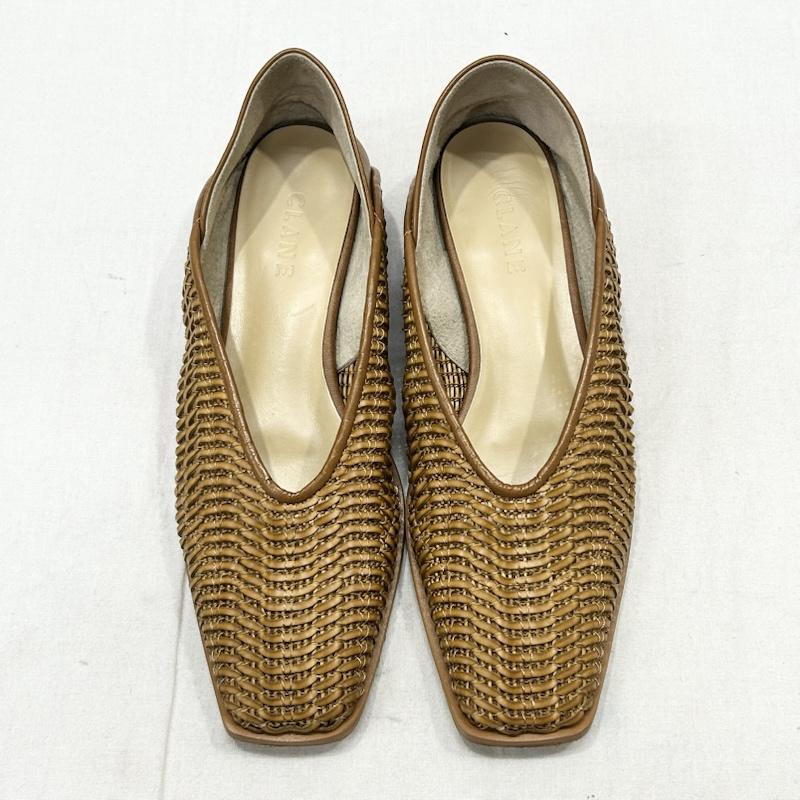 クラネ CLANE サンダル サンダル 2way メッシュフラットシューズ brown 36 23.0cm 無地 茶 / ブラウン / brown レディース USED 古着 中古 50154389