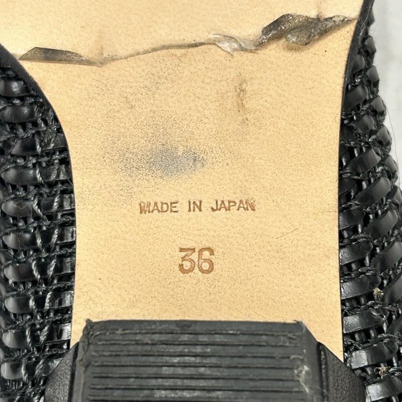 クラネ CLANE サンダル サンダル 10115-8412 2WAYメッシュフラットシューズ black 36 23.0cm 無地 黒 / ブラック / black レディース USED 古着 中古 50154390