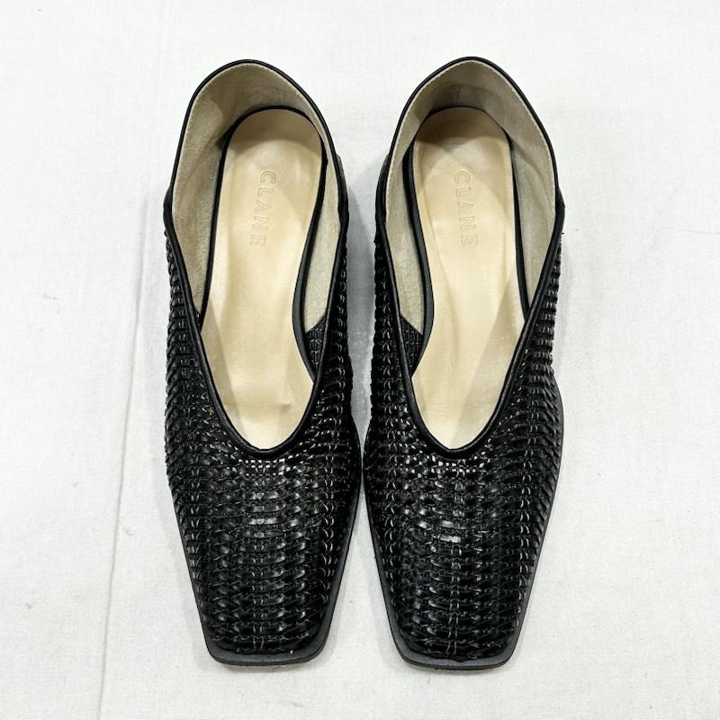 クラネ CLANE サンダル サンダル 10115-8412 2WAYメッシュフラットシューズ black 36 23.0cm 無地 黒 / ブラック / black レディース USED 古着 中古 50154390