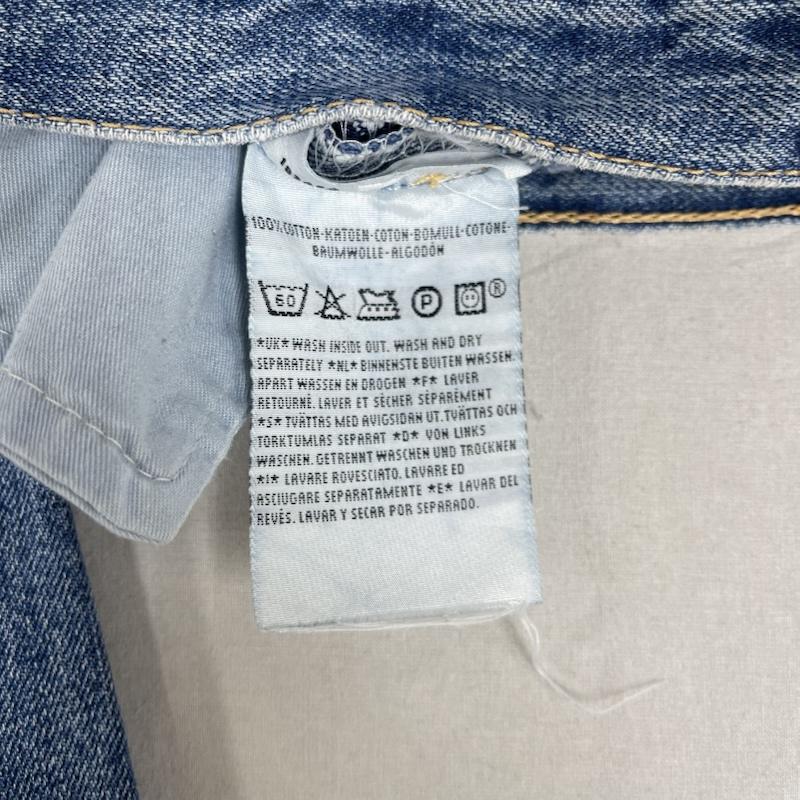 リーバイス Levi s パンツ デニム、ジーンズ 00s 501 ストレート ユーロ デニム パンツ 295 ベルギー製 36インチ インディゴ / インディゴ / Indigo メンズ USED 古着 中古 50154395