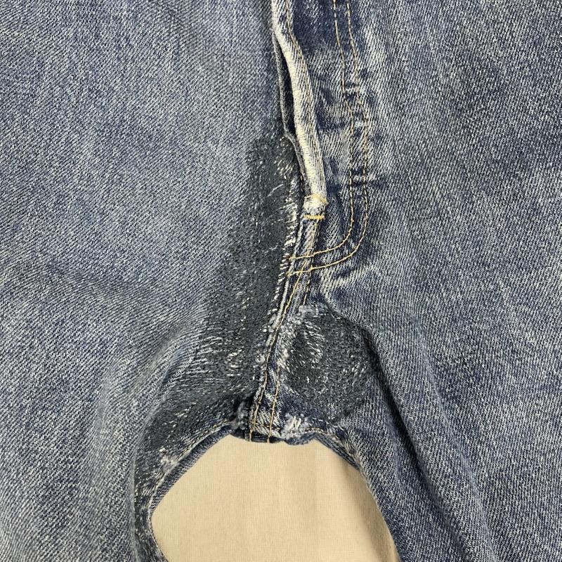 リーバイス Levi s パンツ デニム、ジーンズ 00s 501 ストレート ユーロ デニム パンツ 295 ベルギー製 36インチ インディゴ / インディゴ / Indigo メンズ USED 古着 中古 50154395