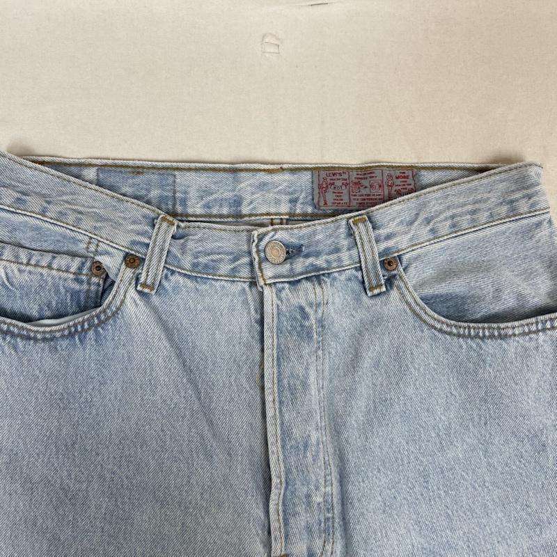 リーバイス Levi s パンツ デニム、ジーンズ 90s 901 524 ハイ ウエスト モンロー デニム パンツ 34インチ 水色 / ライトブルー / メンズ USED 古着 中古 50154397