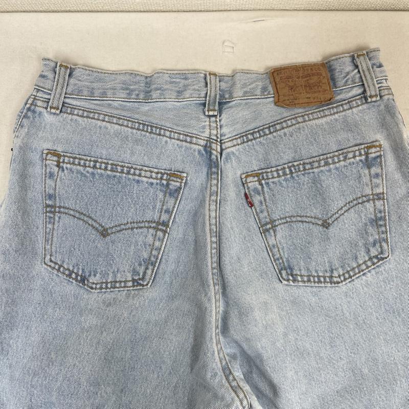 リーバイス Levi s パンツ デニム、ジーンズ 90s 901 524 ハイ ウエスト モンロー デニム パンツ 34インチ 水色 / ライトブルー / メンズ USED 古着 中古 50154397