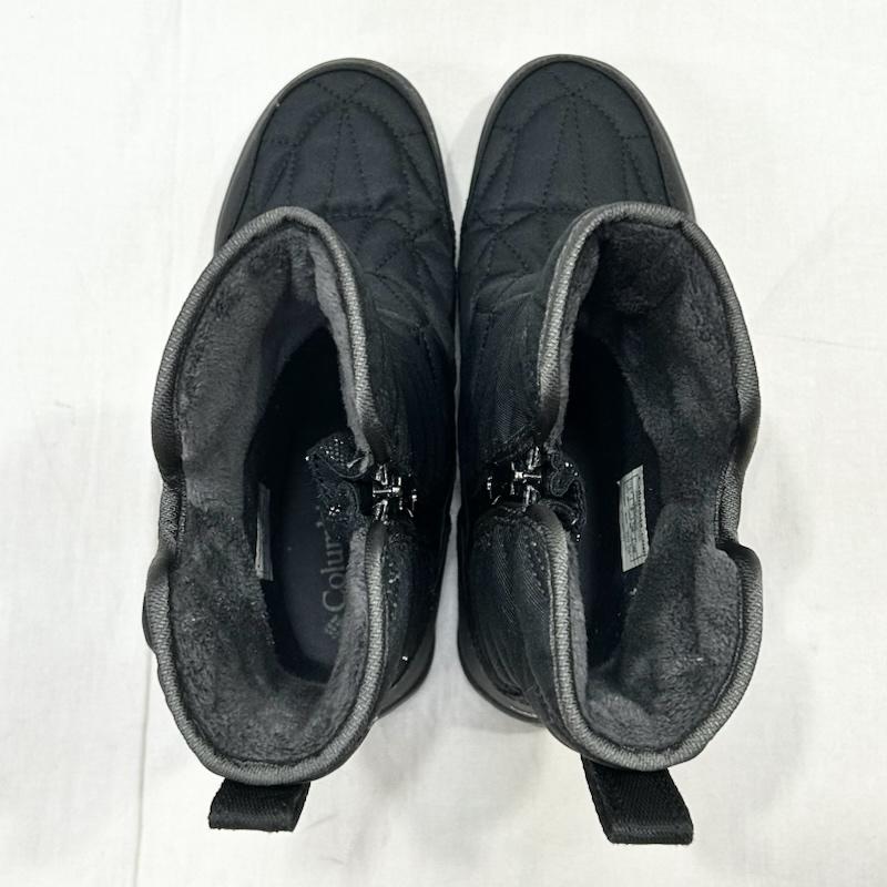コロンビア Columbia ブーツ ロングブーツ minx slip 3 BLACK US7(24cm) OMINI-HEAT WATERPROOF US：7 ロゴ、文字 黒 / ブラック / black レディース USED 古着 中古 50154398