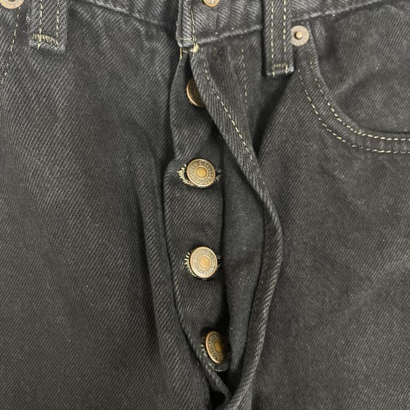 リーバイス Levi s パンツ デニム、ジーンズ 90s 93年製 USA製 501 後染め ブラック デニム パンツ 501-0658 31インチ 黒 / ブラック / black メンズ USED 古着 中古 50154401
