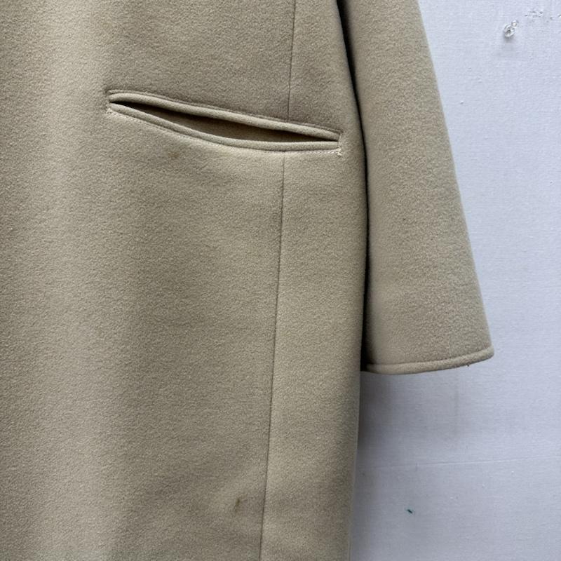 ゴールド GOLD コート コート一般 東洋エンタープライズ ウール ノーカラー コート GL14266 L ベージュ / ベージュ / beige メンズ USED 古着 中古 50154402