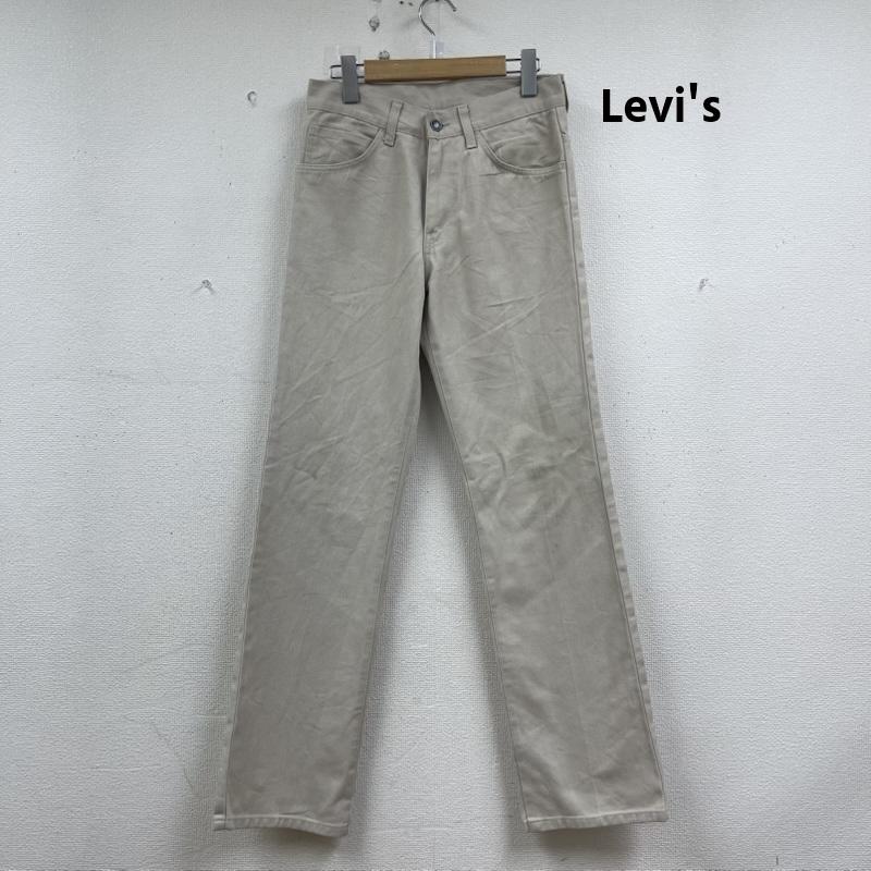 リーバイス Levi s パンツ デニム、ジーンズ 90s 93年製 イタリア製 STA-PREST ストレート パンツ 566-1822 I197 ベージュ / ベージュ / beige メンズ USED 古着 中古 50154403