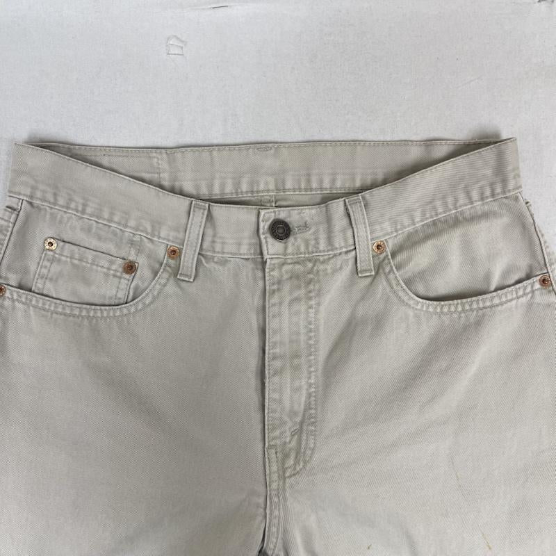 リーバイス Levi s パンツ デニム、ジーンズ 90s 99年製 615 テーパード ユーロ デニム パンツ 33インチ ベージュ / ベージュ / beige メンズ USED 古着 中古 50154404