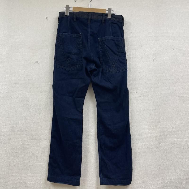 キャントン CANTON パンツ デニム、ジーンズ 日本製 コットン ストレート デニム パンツ 201ids 30 紺 / ネイビー / navy メンズ USED 古着 中古 50154405