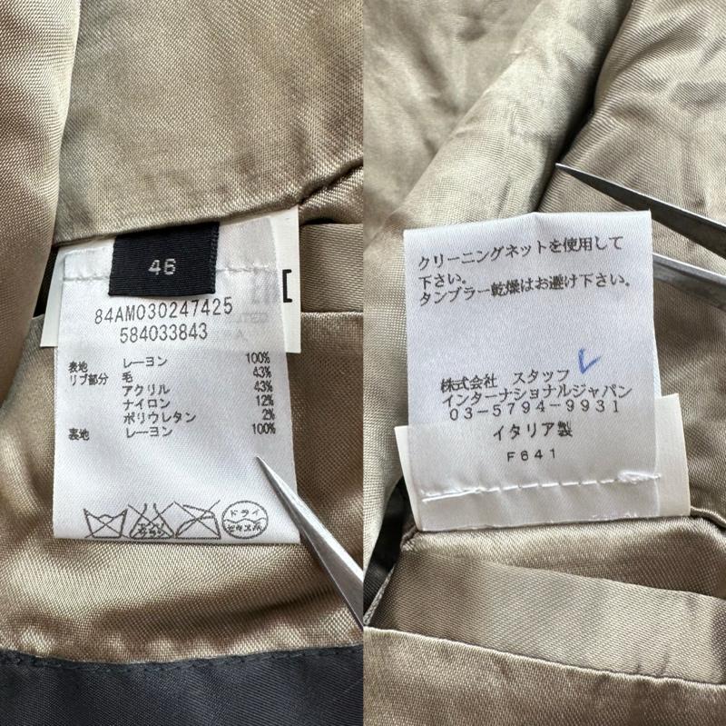 マークジェイコブス MARCJACOBS ジャケット、上着 ジャンパー、ブルゾン Patched bomber jacket レーヨン ボンバー ジャケット 84AM030247425 46 黒 / ブラック / black レディース USED 古着 中古 50154407