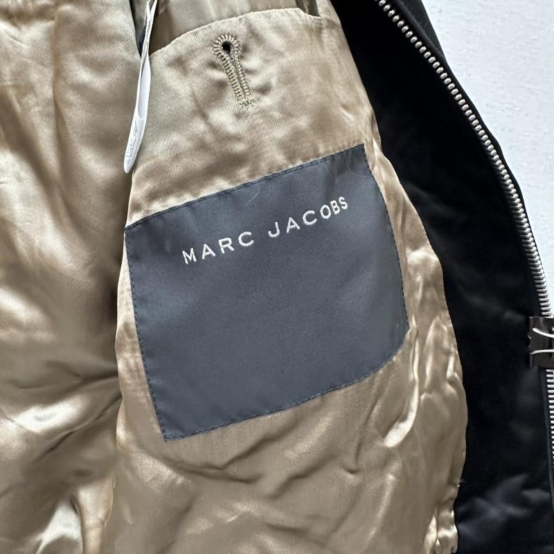 マークジェイコブス MARCJACOBS ジャケット、上着 ジャンパー、ブルゾン Patched bomber jacket レーヨン ボンバー ジャケット 84AM030247425 46 黒 / ブラック / black レディース USED 古着 中古 50154407