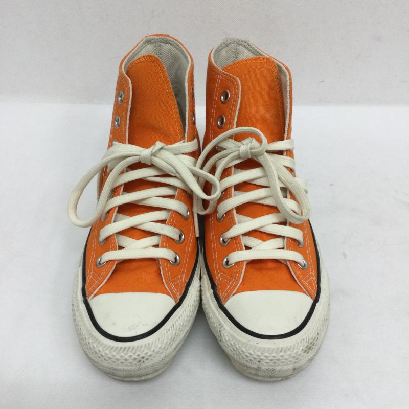 コンバース CONVERSE スニーカー スニーカー コンバース スニーカー ハイカット 厚底 レディース 靴 converse オールスター チャンク HI カジュアルシューズ チャンキーソール 25.0cm 橙 / オレンジ / orange レディース USED 古着 中古 50154417