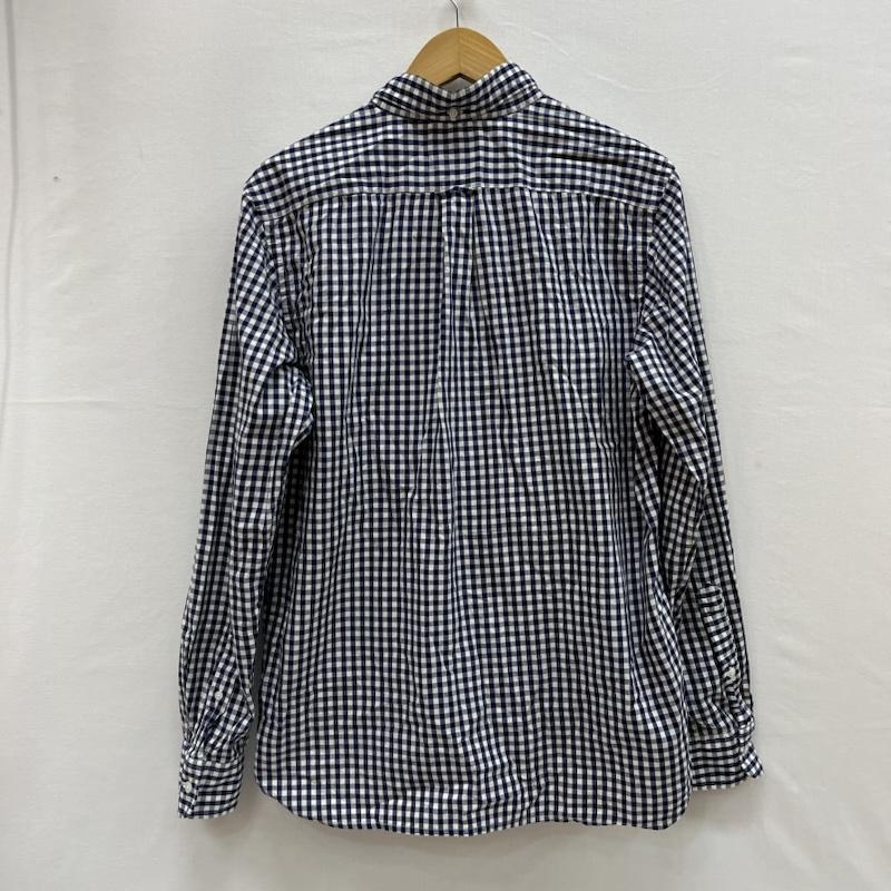 ステューシー STUSSY シャツ、ブラウス 長袖 USA製 ギンガムチェック プルオーバー シャツ M 青 / ブルー / blue メンズ USED 古着 中古 50154430